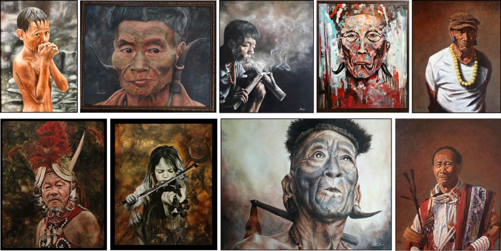 Some of the artworks by various artists which have been sold to private collectors and art patrons under the initiative of TaFMA.